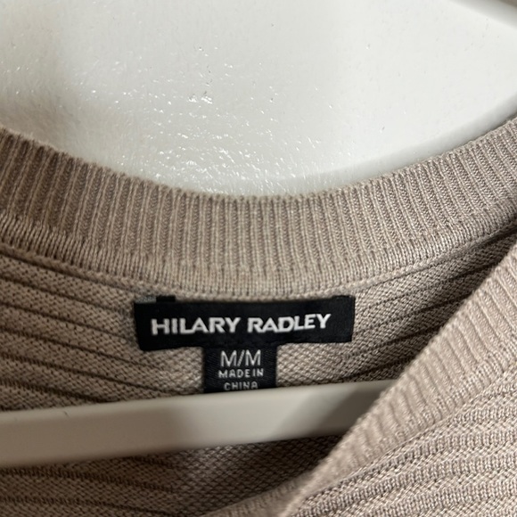 Hilary Radley long sleeve layered look ridge sweater size Medium women - Picture 6 of 9
